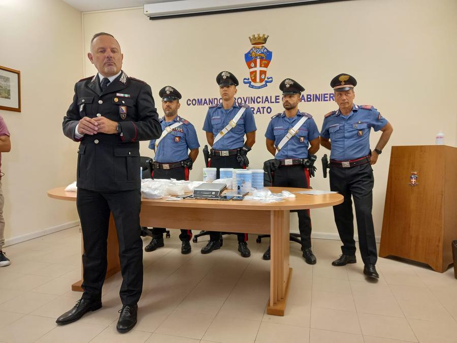 
	Il tenente colonnello Sergio Turini illustra i dettagli dell'operazione

