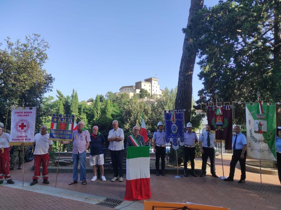 
	L'intervento del sindaco di Rosignano Daniele Donati

