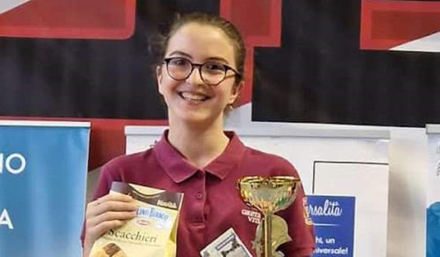 
	La campionessa Greta Viti, 13 anni

