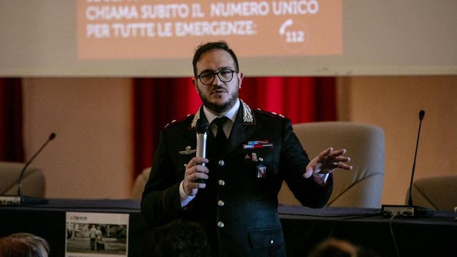 Ugo Chiosi, il maggiore a capo della Compagnia dei carabinieri di Livorno (foto d'archivio)