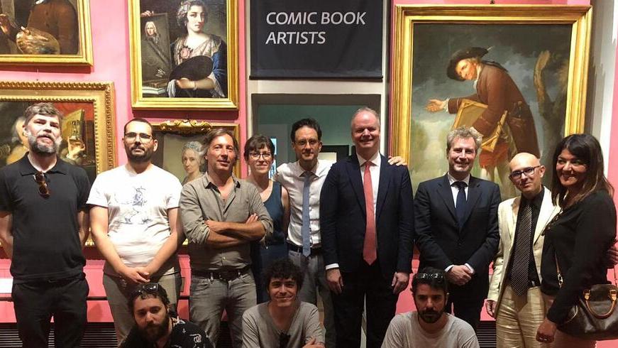Lucca, grandi del fumetto agli Uffizi con la collaborazione dei Comics