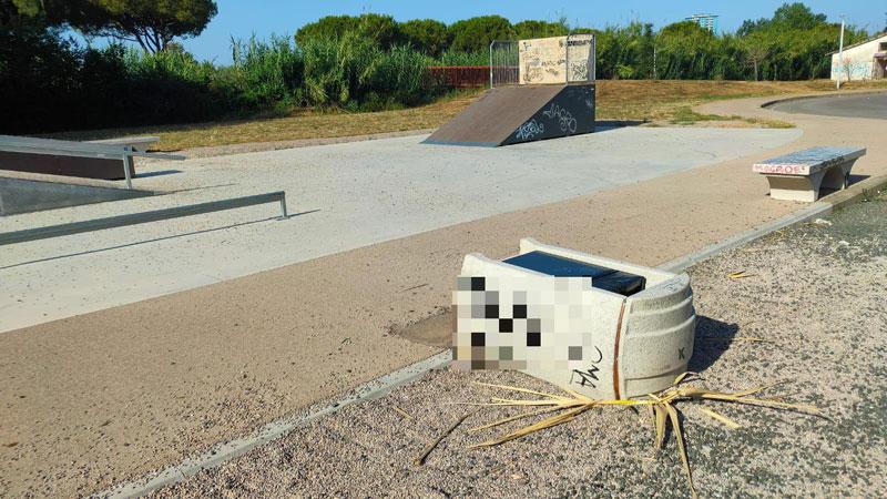 Vandali anche allo skatepark di Follonica, i gestori: «Stop ai corsi estivi»