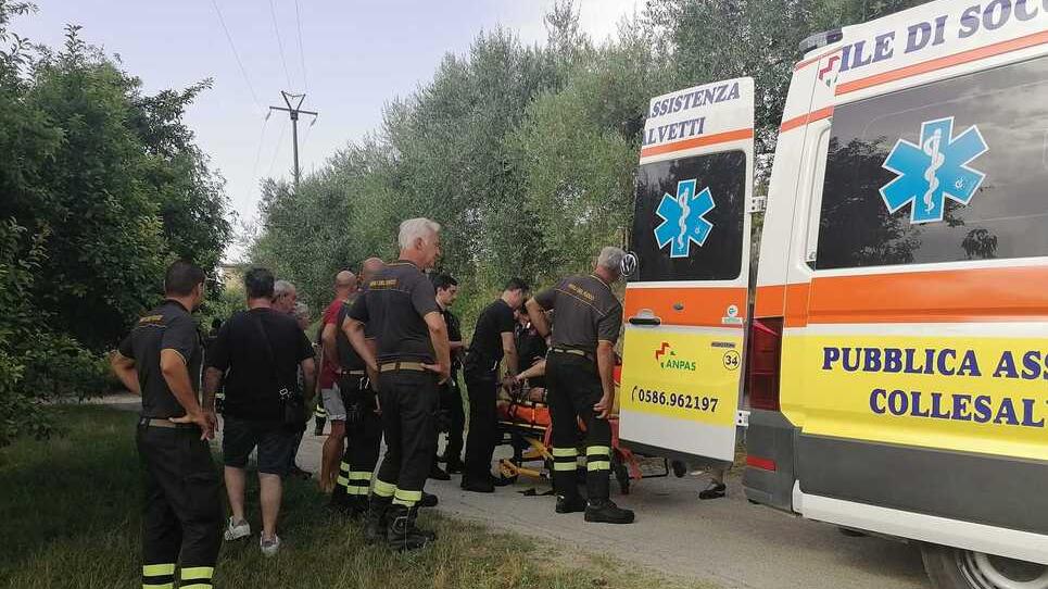 Fauglia, anziano cade e si ferisce in campagna. Il paese si mobilita: salvato dopo 16 ore