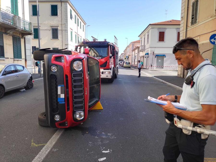 
	Il luogo dell'incidente (Foto Daniele Stefanini/Silvi)

