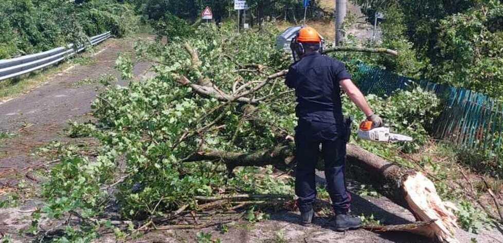 Un tornado si abbatte sulla montagna: inferno di danni e crolli a Lama Mocogno e Pavullo<br>
