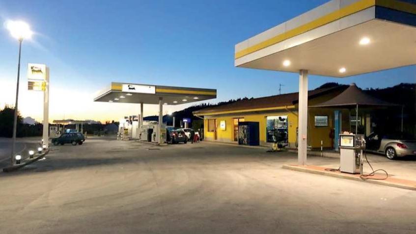 La stazione di rifornimento di Giacomo Agostini