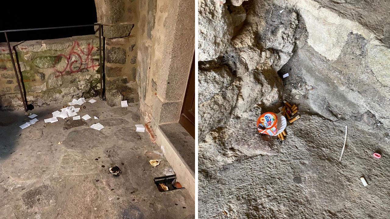 Il degrado al Salto della capra fotografato dall’abitante esasperato