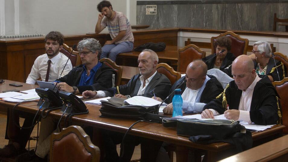 Gli avvocati delle parti civili (foto Daniele Stefanini/Agenzia Franco Silvi)