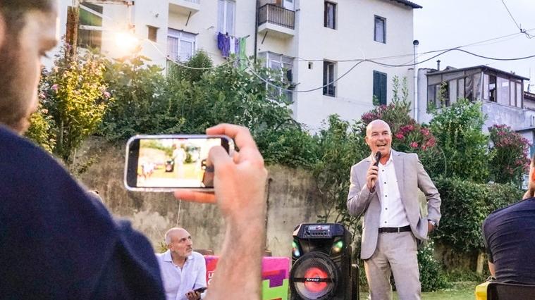 Livorno civica alla prima cena di autofinanziamento: «Noi siamo con Salvetti»