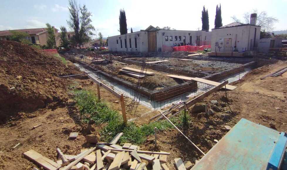 Il maxi cantiere