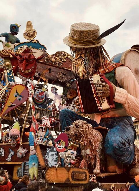 “Il sognatore” di Jacopo Allegrucci che ha vinto il Carnevale 2023