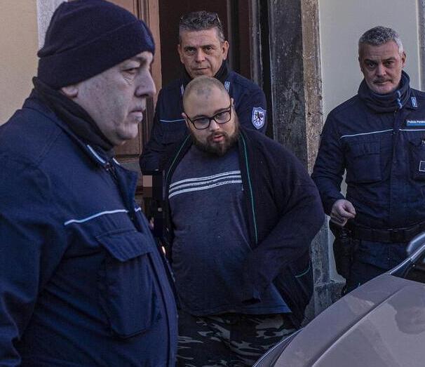 Leonardo Banti fuori dal tribunale (foto Daniele Stefanini / Agenzia Silvi)