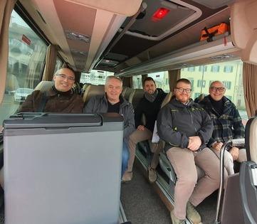 I sindaci su uno degli autobus che farà la nuova tratta