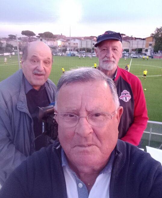 Atto Garfagnini in tribuna stampa