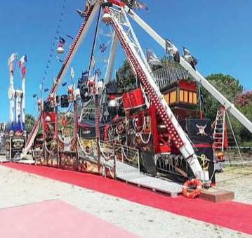 
	L&rsquo;Isola dei Pirati una delle attrazioni del Luna Park


