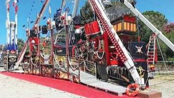 L’Isola dei Pirati una delle attrazioni del Luna Park