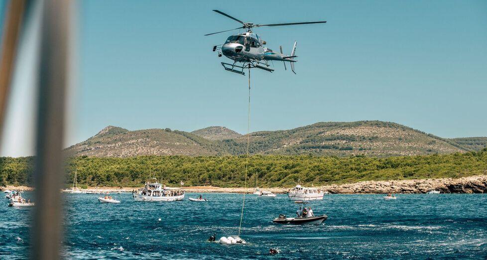 Festa a Capo Galera, dal fondo del mare riemerge Akenta Sub