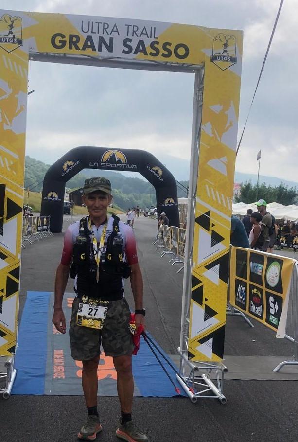 Podio per Gaetano Laberenti all’Ultra Trail Gran Sasso