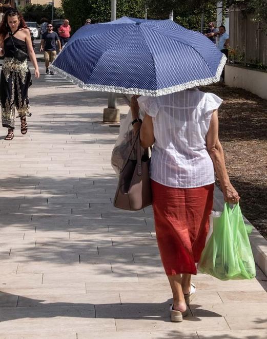 Comincia per l’isola la settimana rovente con temperature ovunque sopra i 40°