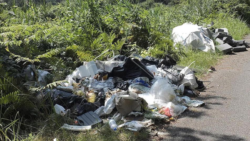 Coltano, via dell’Idrovora colma di rifiuti: discarica a cielo aperto nel Parco