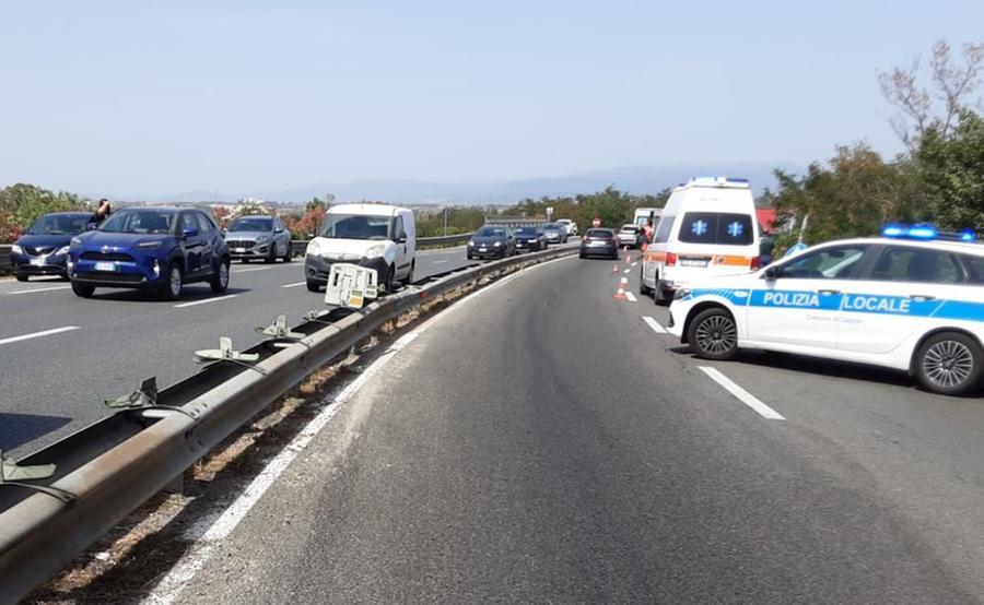 Maxi tamponamento sulla statale 554: 3 feriti, 2 sono gravi