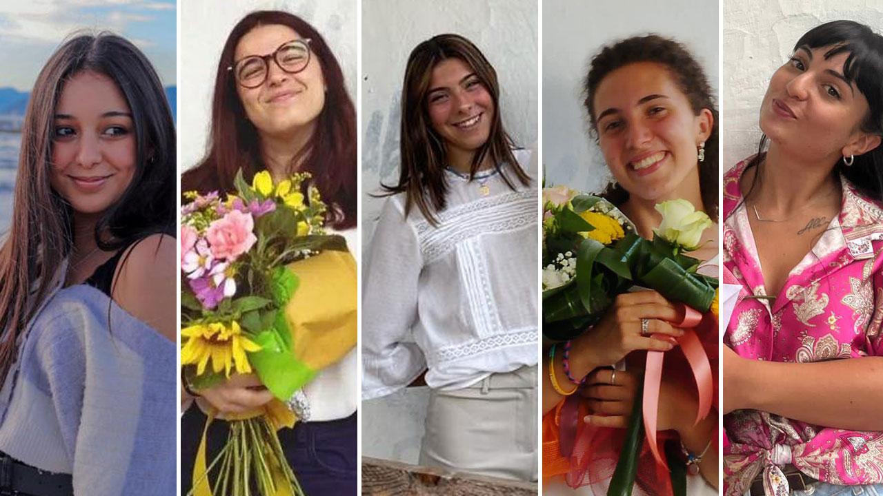 Grace Firmani, Matilde Bandini, Alice Vittoria Porta, Gaia Batti Scienze e Susanna Cagnoni