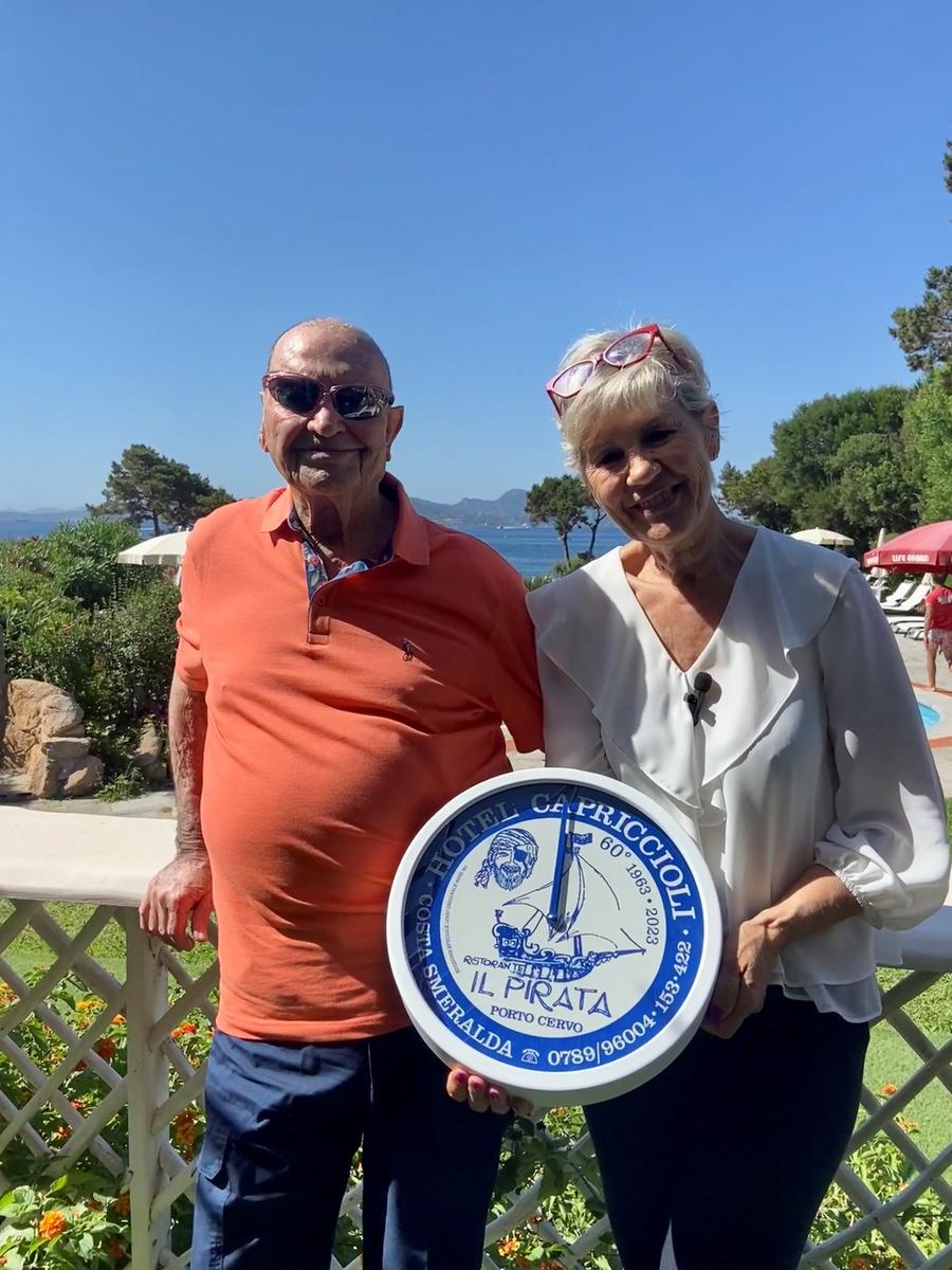 
	Zio Martino Azara con la figlia Maria Giovanna&nbsp;

