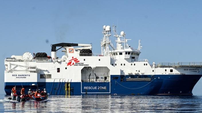 La "Geo Barents"