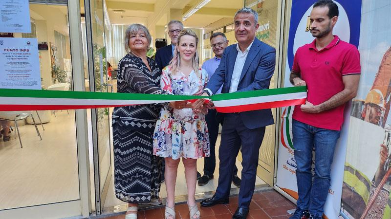 A Capannori l’Inps in municipio: inaugurato lo sportello all’Urp