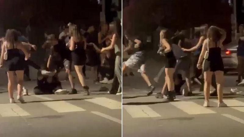 Mazzanta, giovane pestato per strada per il furto di un paio di scarpe – Video