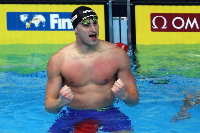 Il gigante e la farfalla: Razzetti al mondiale punta dritto verso una medaglia<br>
