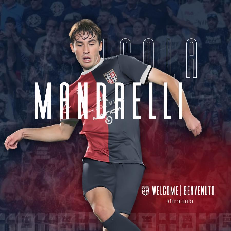 Torres, dal Sassuolo arriva il terzino Nicola Mandrelli