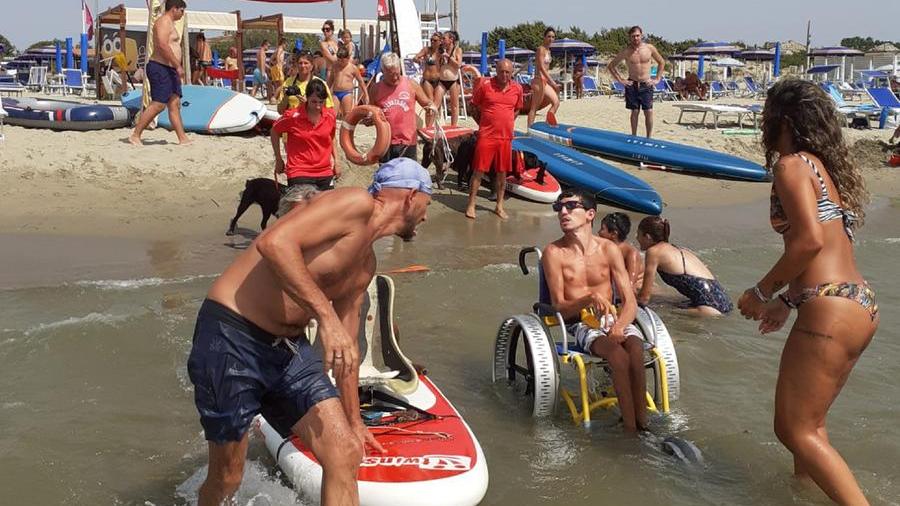 Un momento della giornata