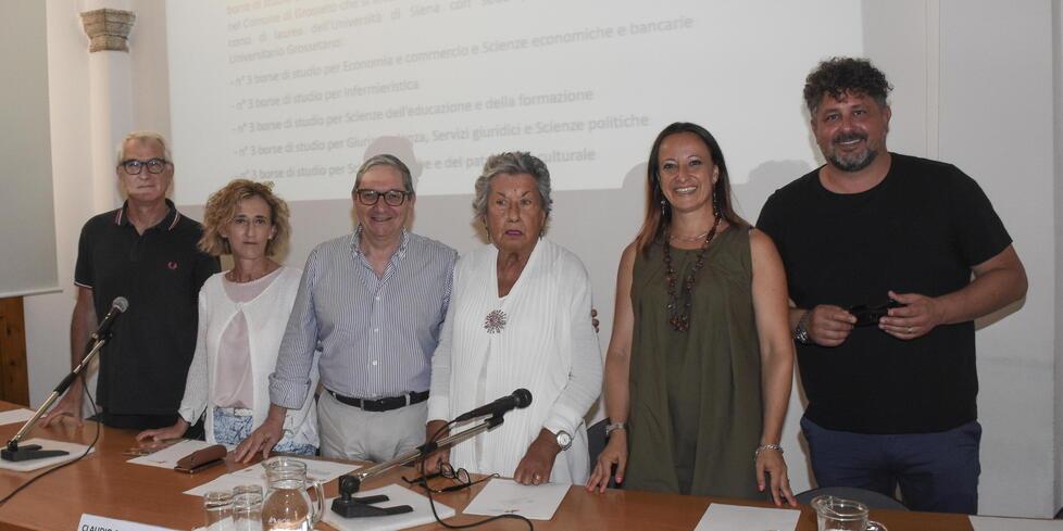 I protagonisti della presentazione del premio