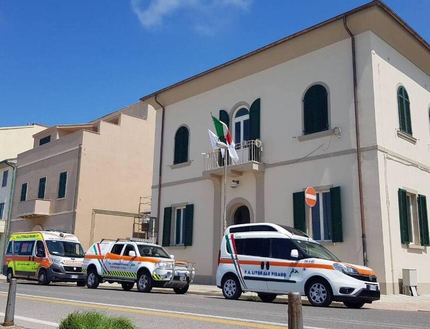 La sede un tempo dell’associazione Palp a Marina di Pisa (archivio)