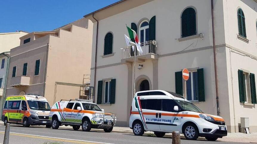 La sede un tempo dell’associazione Palp a Marina di Pisa (archivio)