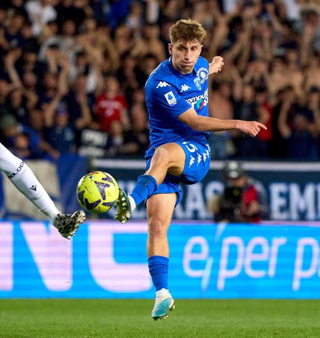 Tommaso Baldanzi in azione