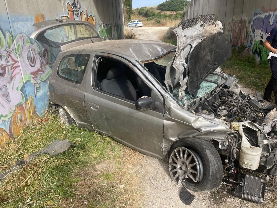 
	L'incidente sulla strada per Osilo<em> (foto Ivan Nuvoli)</em>


