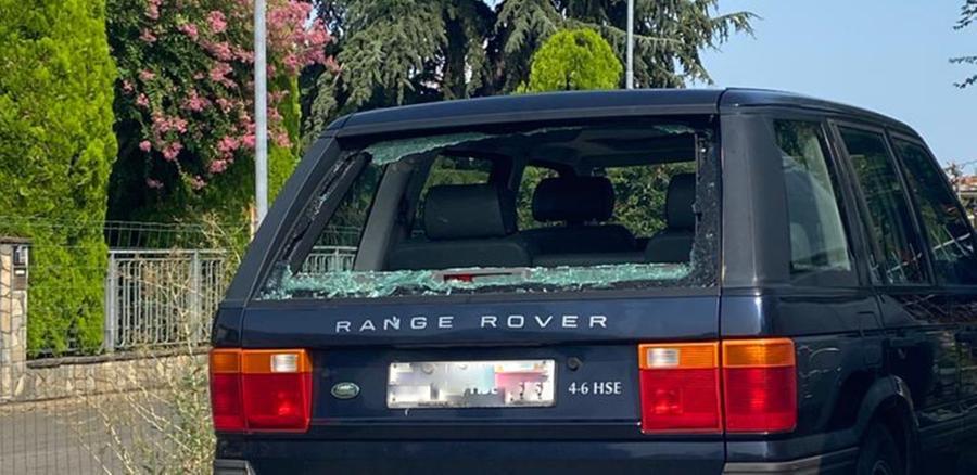 Dieci minuti di tempesta: le auto “bombardate” da Formigine alle colline modenesi