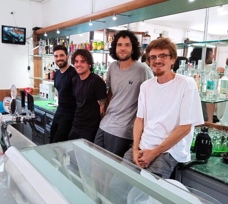 Da sinistra: Dario Toncelli, Matteo Delfino, Gaetano Laudisa e Francesco Pezzini (foto Stefanini)