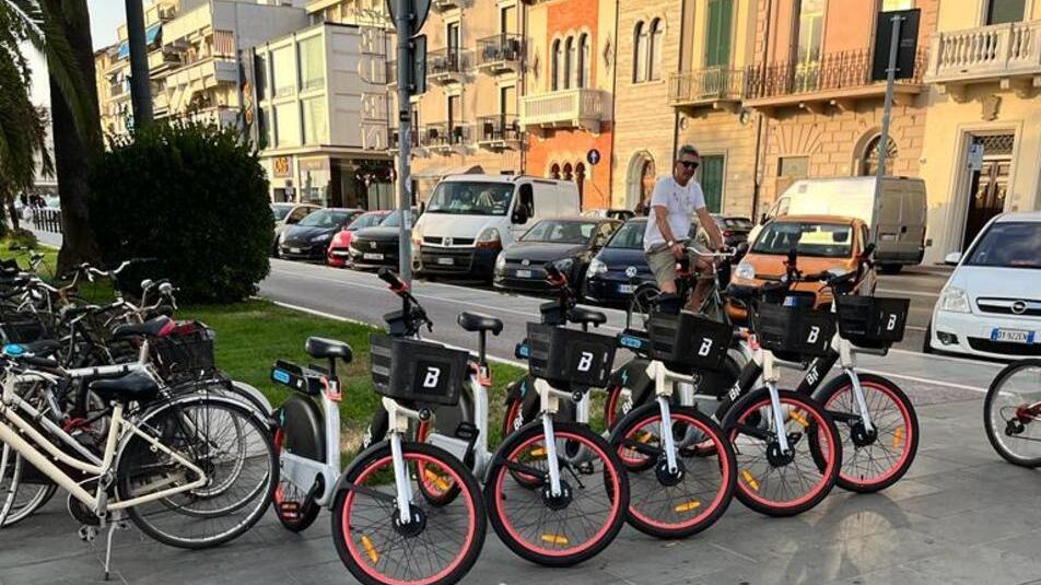 Le biciclette elettriche in Passeggiata