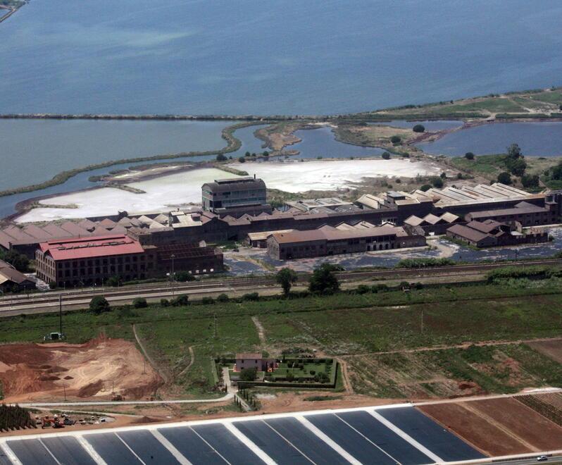 L’ex fabbrica Sitoco a Orbetello scalo
