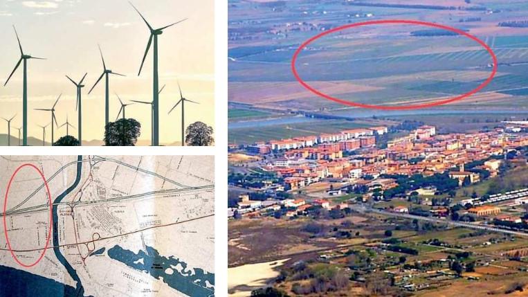 L’area in cui dovrebbe arrivare il parco eolico (foto Enzo Russo)