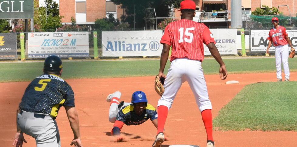 Un momento di gara2 ieri allo Jannella (foto Agenzia Bf)