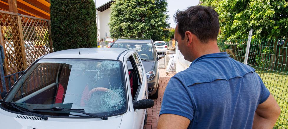 «Tutto distrutto in dieci minuti dalla grandine. Faremo dei prestiti per pagare»