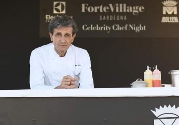 
	Lo chef Sandro Serva&nbsp;, 1 stella Michelin al ristorante "La trota"

