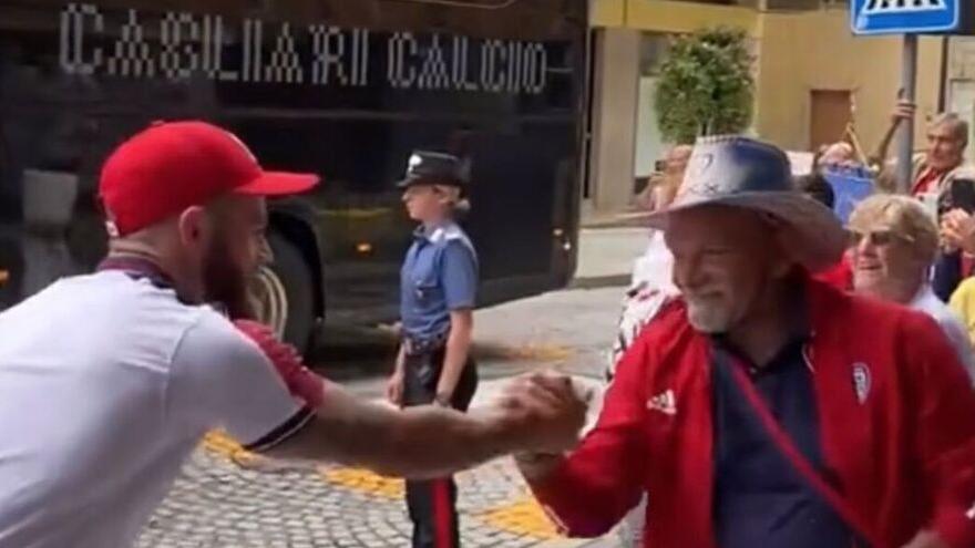 Cagliari una calda accoglienza nel fresco di Saint Vincent