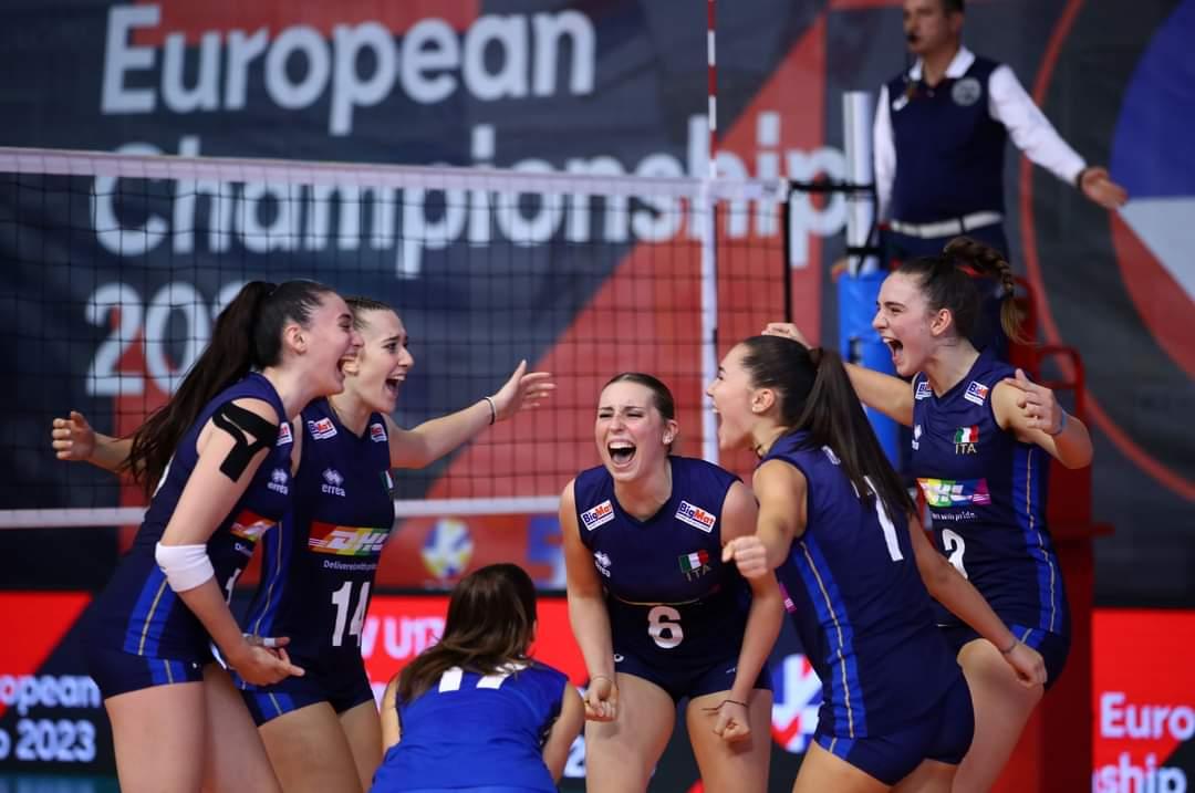 Italia sul tetto d'Europa, la modenese Spaziano miglior alzatrice<br>
