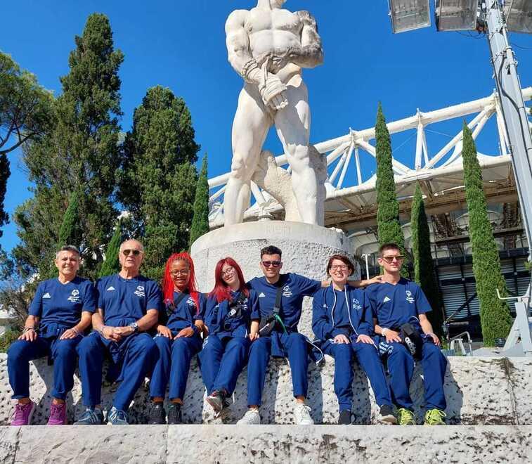 C’è un po’ di Efesto con Ferretti  alle Special Olympics di Berlino 