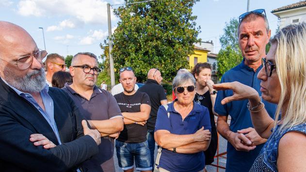 Ferrara: grandine, 100 milioni di danni, Bonaccini: «Così vi aiuteremo»